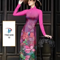 Áo dài đi họ màu tím